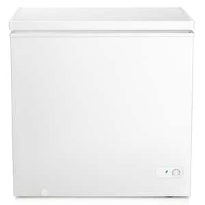 32.17 in. W Garage Ready 7.0 cu. ft. Manual Defrost Chest Freezer in White with Adjustable Temperature Controls