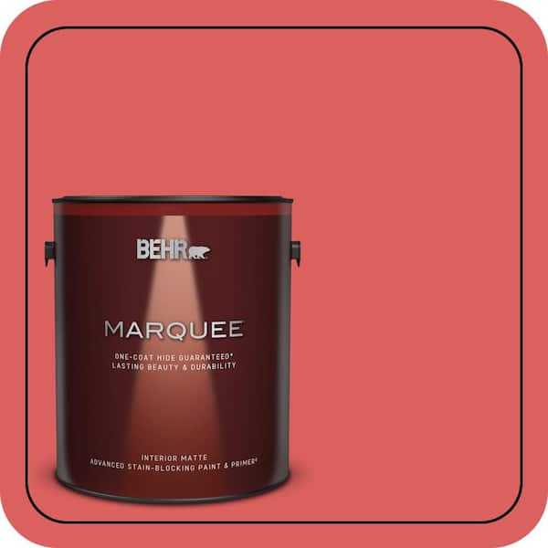 BEHR MARQUEE 1 gal. #P170-5 Roulette Matte Interior Paint & Primer