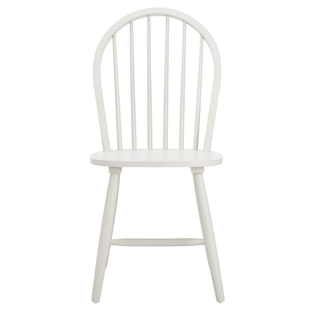 Camden Off-White High Back Windsor Side Chair Set