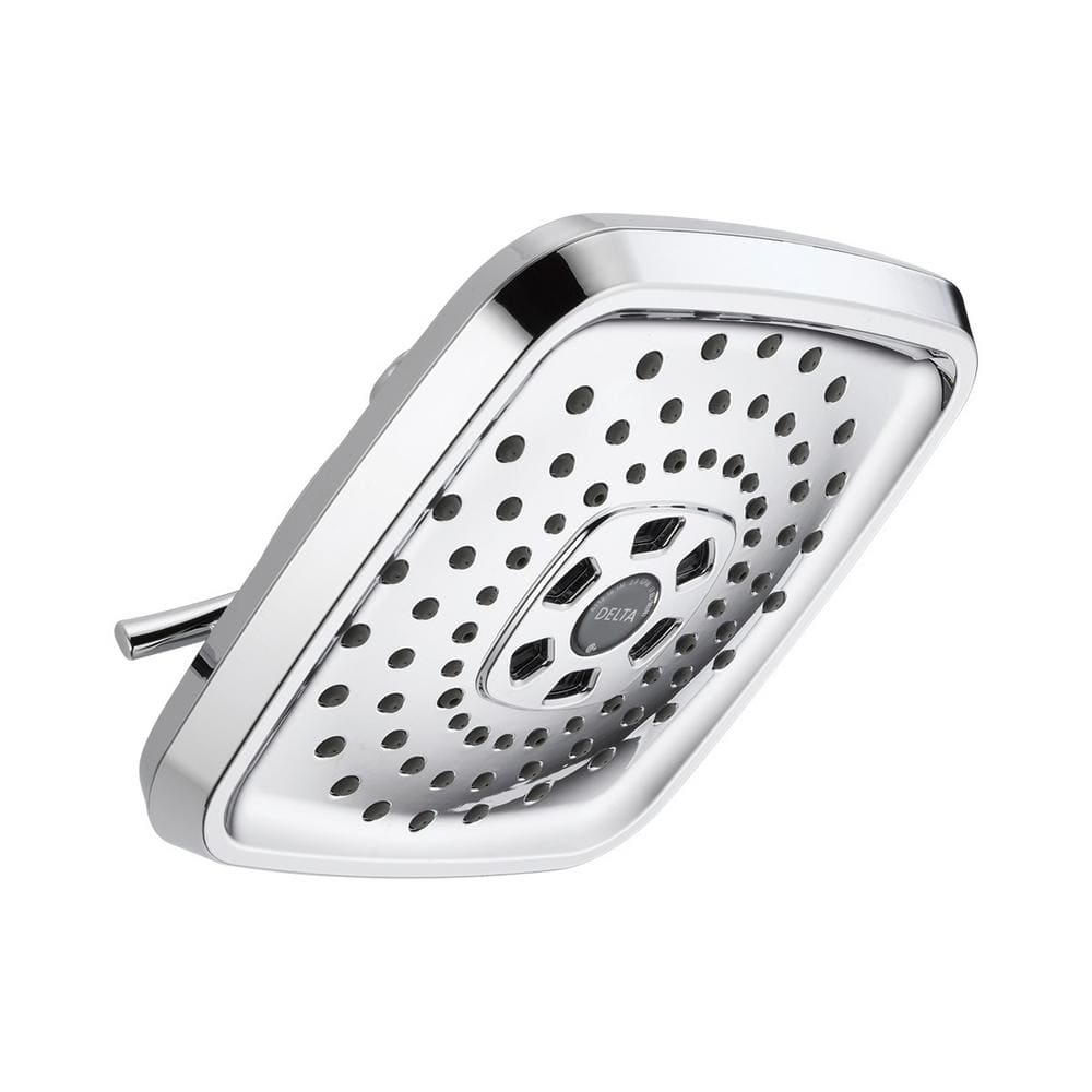 Delta 3Spray Patterns 1.75 GPM 7.63 in. Wall Mount Fixed Shower Head