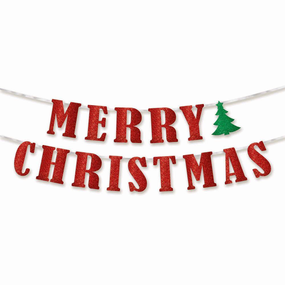 UPC 013051514310 product image for Amscan 5 in. x 144 in. Merry Christmas Ribbon Banner (2-Pack) | upcitemdb.com