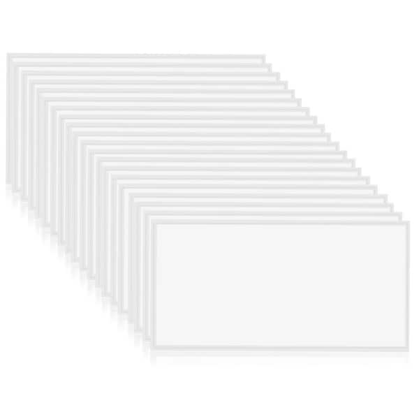 2 ft. x 4 ft. 250-Watt Equivalent White Integrated LED 5000K Recessed Edge-Lit LED Panel Light 7800 Lumens (20-Pieces)