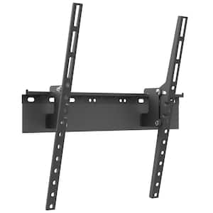 13 in. to 58 in. Tilt TV Wall Mount Black Continuous Tilt Lateral Adjustment