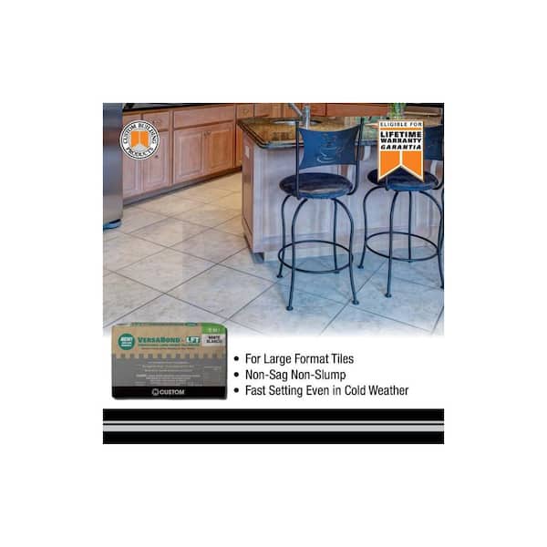 VersaBond-LFT 50 lb. White Professional Medium Bed Large Format Tile Mortar
