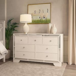 Home Decorators Collection Grantley Ivory 6-Drawer Dresser (38 in. H x 64  in. W x 18 in. D) M13702C61U - The Home Depot