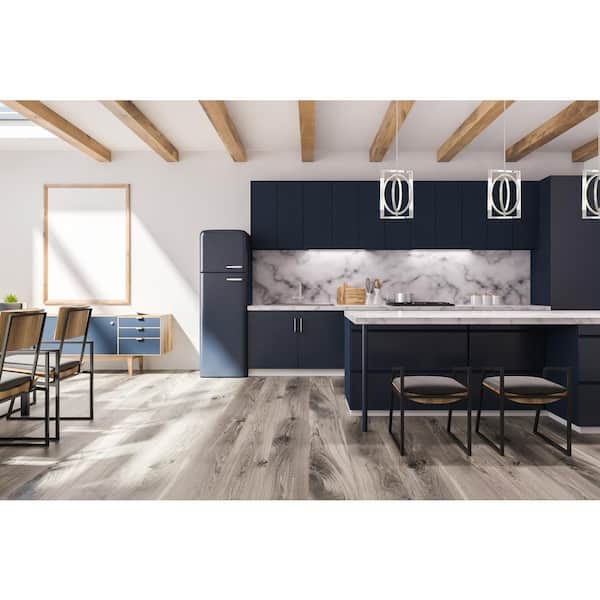 Double Take 150-Watt Equivalence Integrated LED Brushed Nickel Pendant with Clear Acrylic Panels