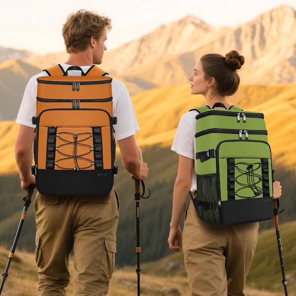 best cooler backpack for hiking Hulongo Large Leakproof Insulated Backpack, 30L, 48Cans, Beige sold separately) or your other must Backpack Cooler for Men -