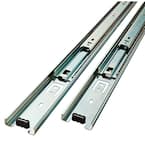 12 in. Full Extension Side Mount Ball Bearing Drawer Slide Set 1-Pair (2 Pieces)