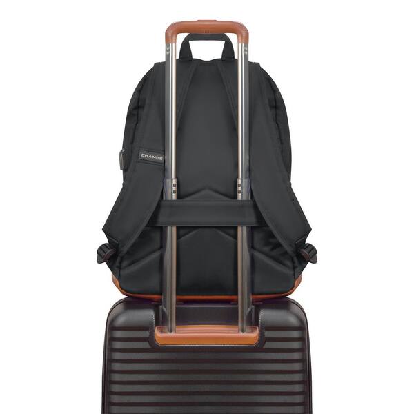 CHAMPS The Everyday Backpack 19 in. Black USB-Charging  display picture 1