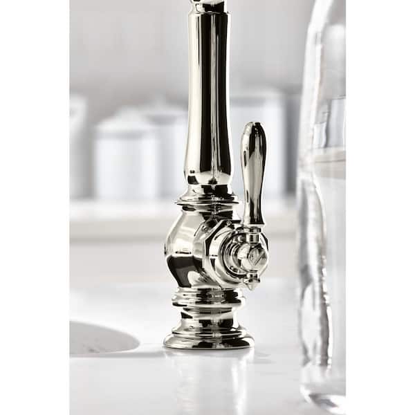 KOHLER Artifacts Single-Handle Pull-Down Sprayer Kitchen Faucet in Oil Rubbed Bronze