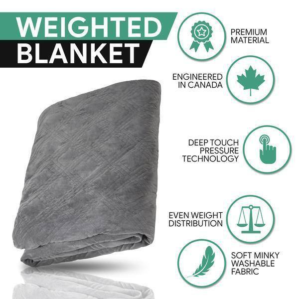 HUSH Classic Weighted Blanket 15 lb. Twin 60 in. x 80 in. with