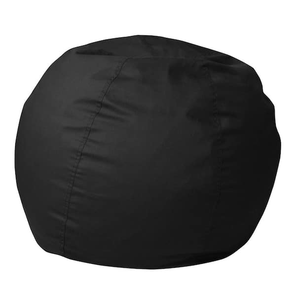 Carnegy Avenue Black Fabric Bean Bag