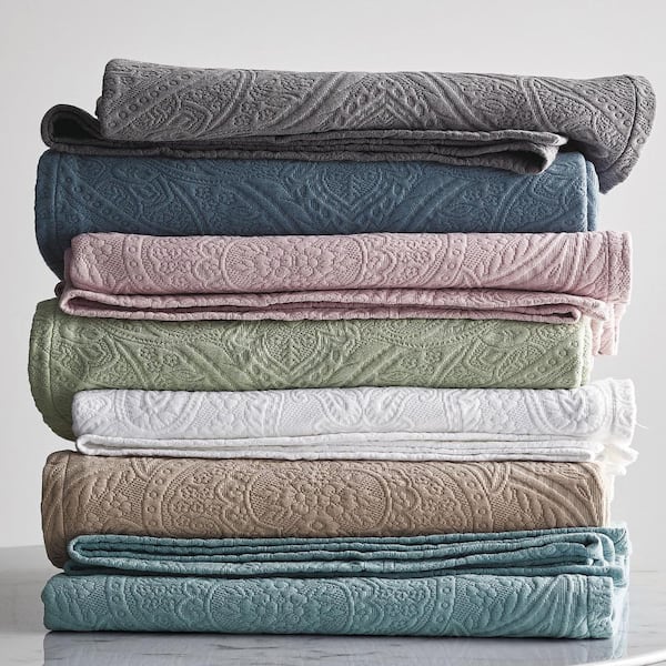 Hillcrest Cotton Matelassé Coverlet
