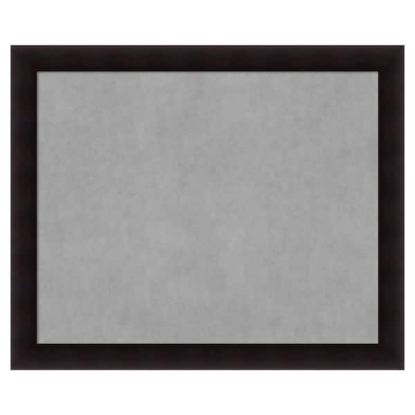 Amanti Art Portico Espresso 46 in. x 38 in. Framed Magnetic Board