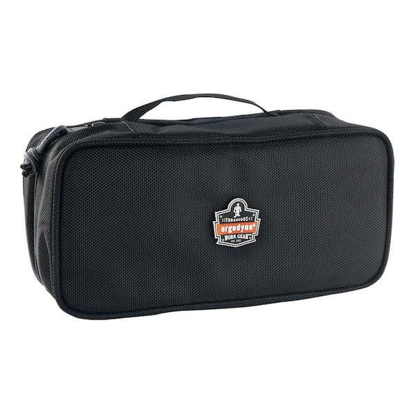 Ergodyne Arsenal 2-Compartment Midsize Small Parts Organizer, Black