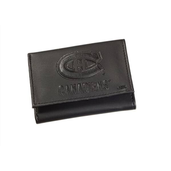 Team Sports America Montreal Canadiens NHL Leather Tri-Fold Wallet ...