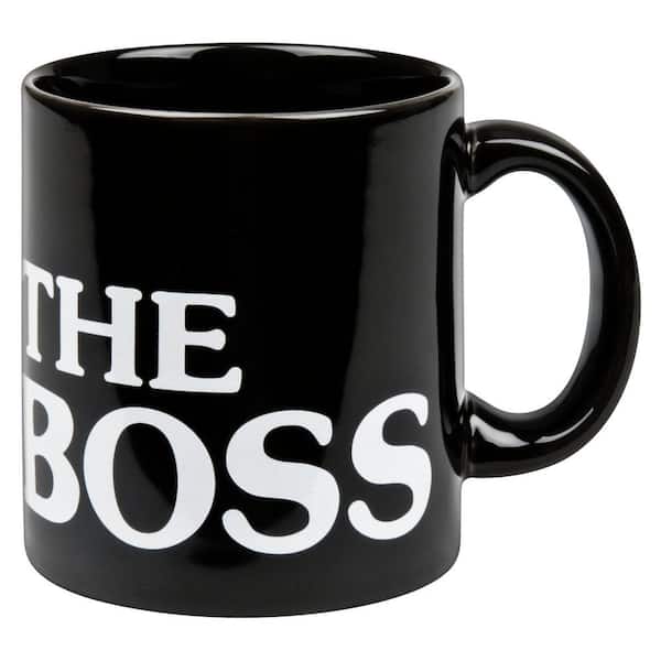 Waechtersbach 6-Piece the Boss Black Ceramic Mug Set