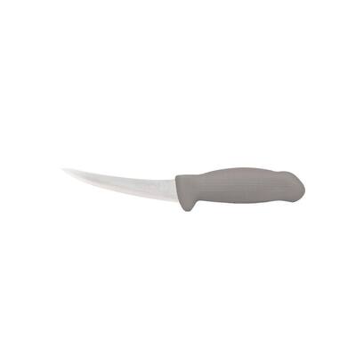 Pride Erdon 5 in. Gray Stainless Steel Flexy Boning Knife with Handle