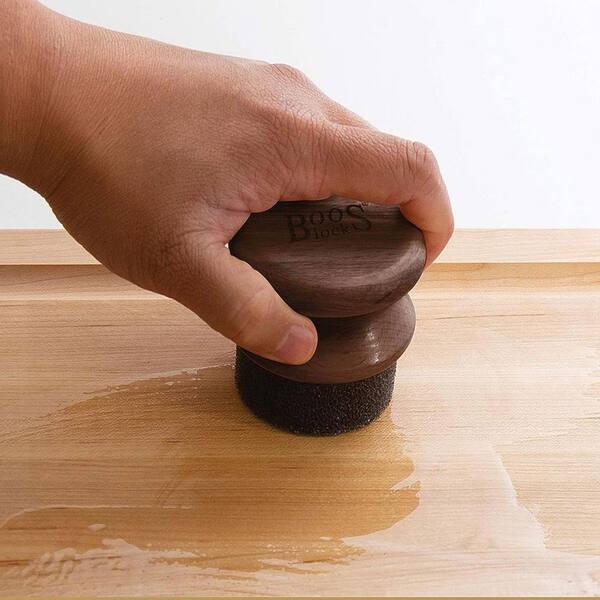 JOHN BOOS Butcher Block Oil Cream Applicator for Wooden Surfaces