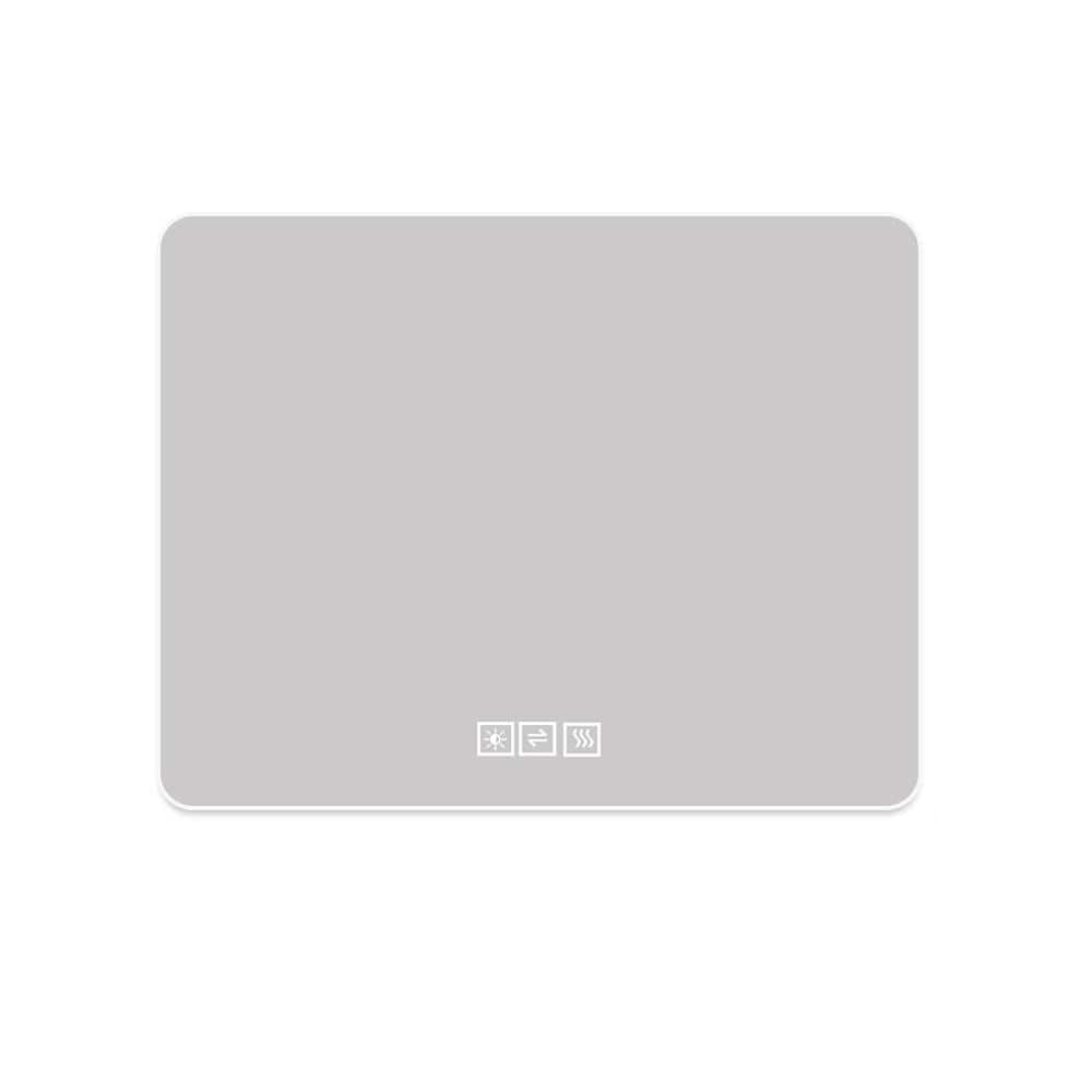 36 in. W x 28 in. H Frameless Rounded Corner Front and Backlit LED Bathroom Mirror with Anti-Fog and 3-Color Dimming price history on PriceWatchPro