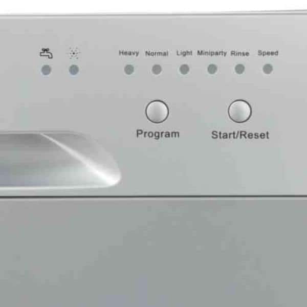 Spt 18 In Silver Digital Countertop, Spt Sd 2202s Countertop Dishwasher