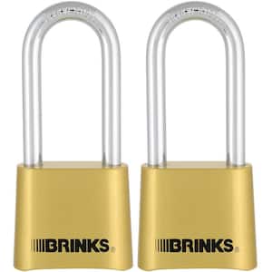 2 in. Resettable Combination Padlock (2-Pack)