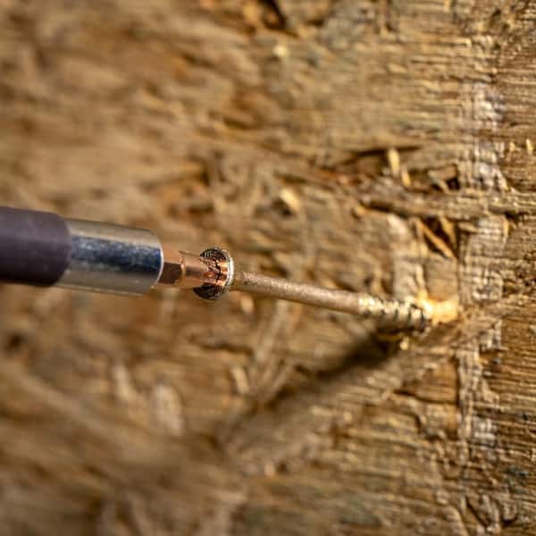 Grip-Rite - #9 x 2-1/2 in. Star Drive Dual Flat Head Coarse Thread Construction Screws 10 lb. Box