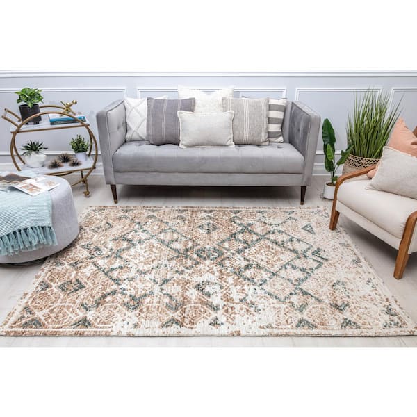 Positive Pursuit 8 ft. x 10 ft. Indoor Area Rug