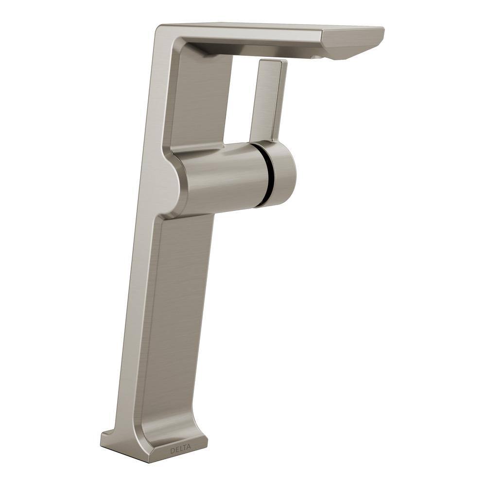 Modern Stainless Steel Single Hole Vessel Bathroom Faucet