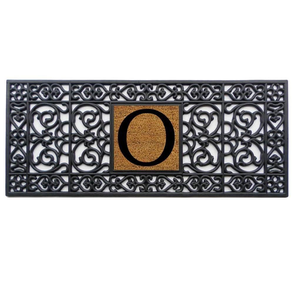 17 in. x 41 in. Rubber Monogrammed O Door Mat price history on PriceWatchPro