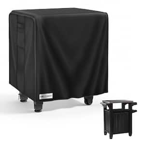 Outdoor Prep Table Cover, Small Portable Table 600D Heavy Duty Waterproof for Grill Dining Kitchen Island