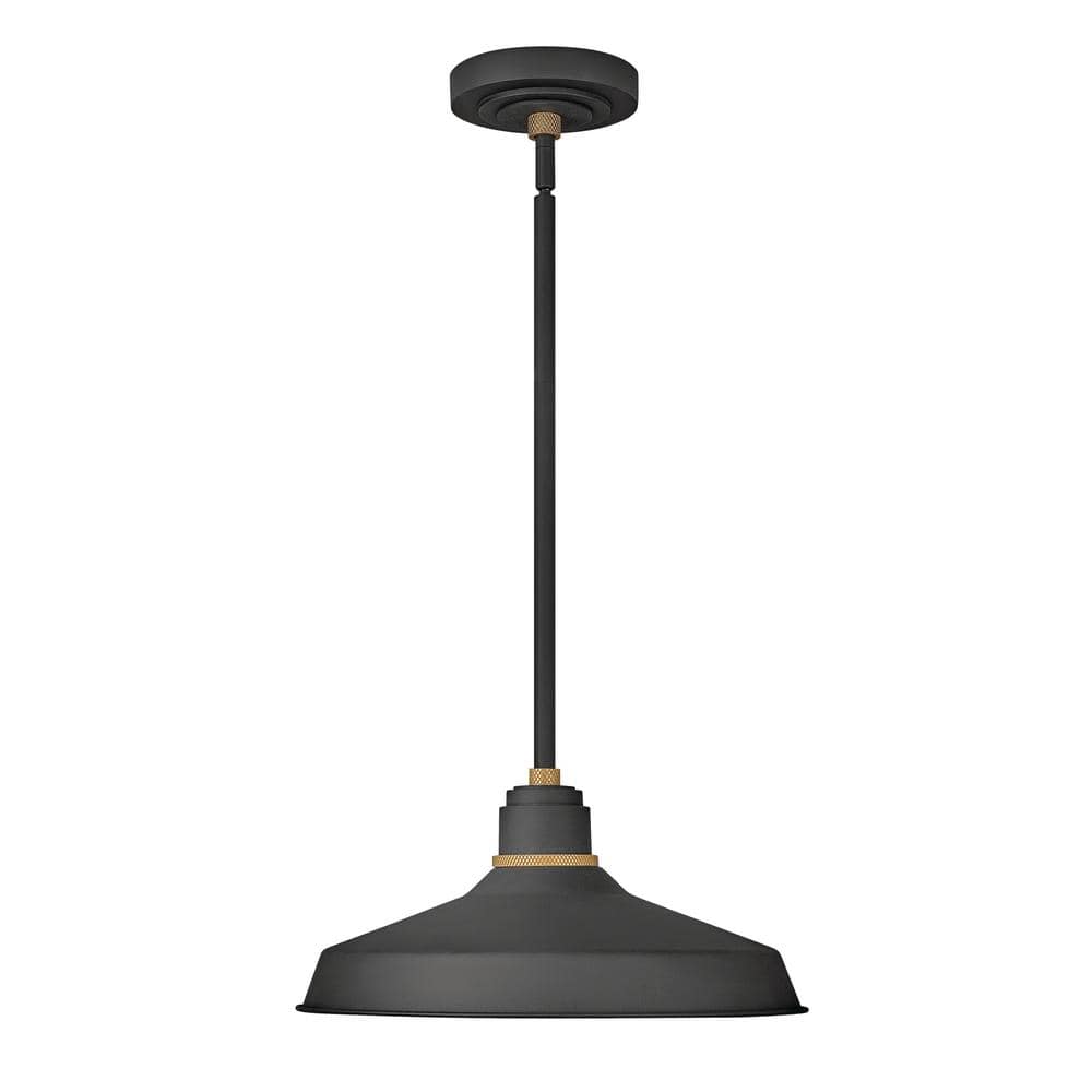 Museum Bronze Aluminum Indoor/Outdoor 1-Light Pendant