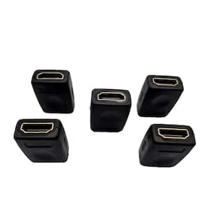 HDMI Female to Female Gender Changer Adapter 5-Pack