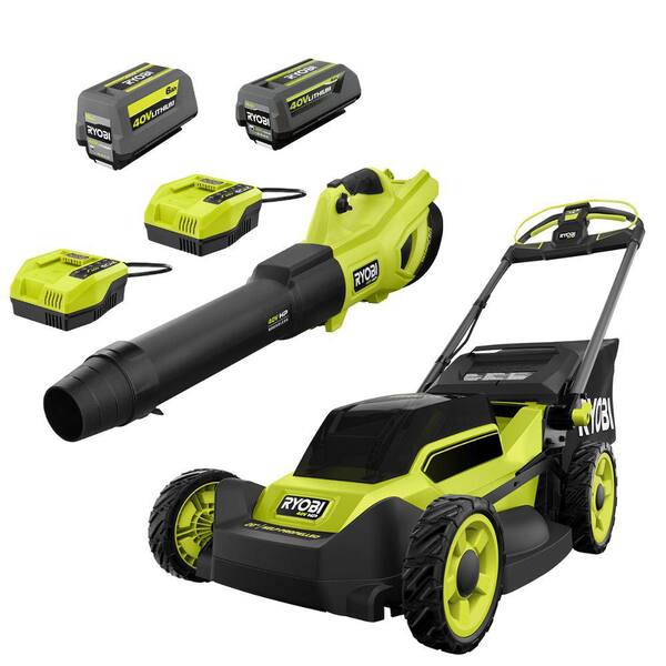 RYOBI 40V HP Brushless 20 Cordless Battery Walk Behind Self