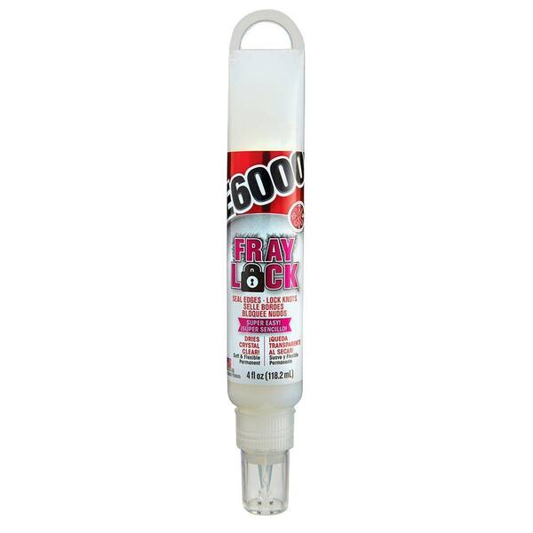 E6000 Fray Lock 4 fl. oz. Clear Glue (6-Pack)