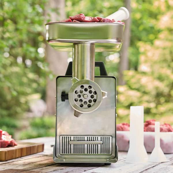 LEM BigBite #32 1.5 HP Stainless Steel Electric Meat Grinder 17821