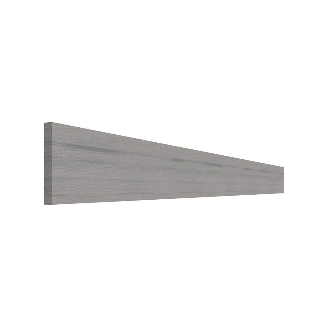 Miami HDPE(High Density Polethylene) 6 in. X 0.63 in. X 96 in Outdoor Cabinet Toe Kick in Dark Ash Matte price history on PriceWatchPro