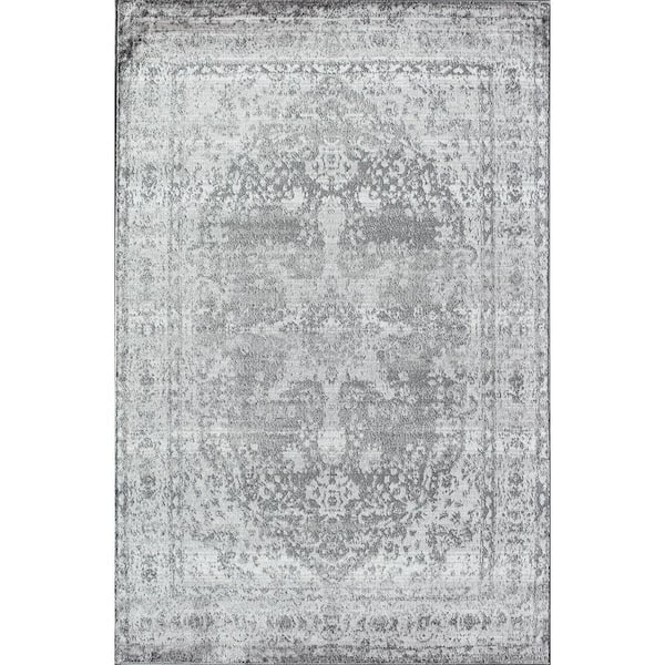 Rugs America Freya Cloudy Grey 5 ft. x 7 ft. Area Rug
