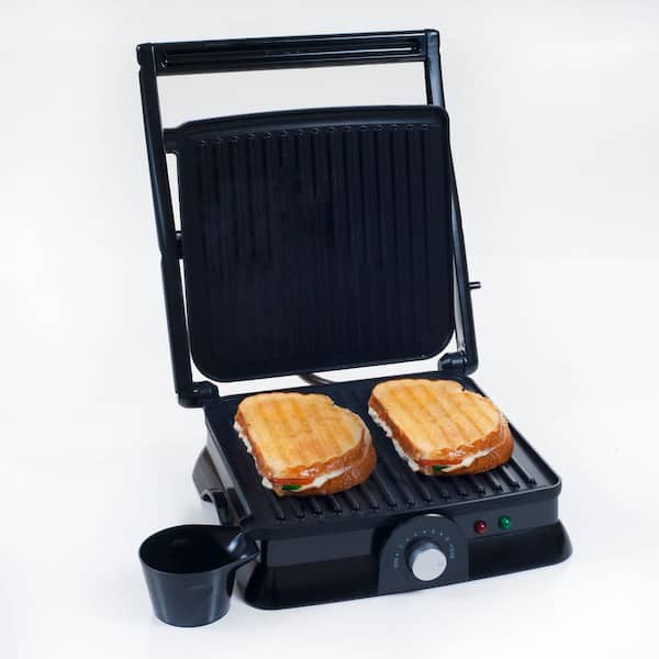 Chef Buddy Panini Press Grill and Gourmet Sandwich Maker W030058 - The Home  Depot