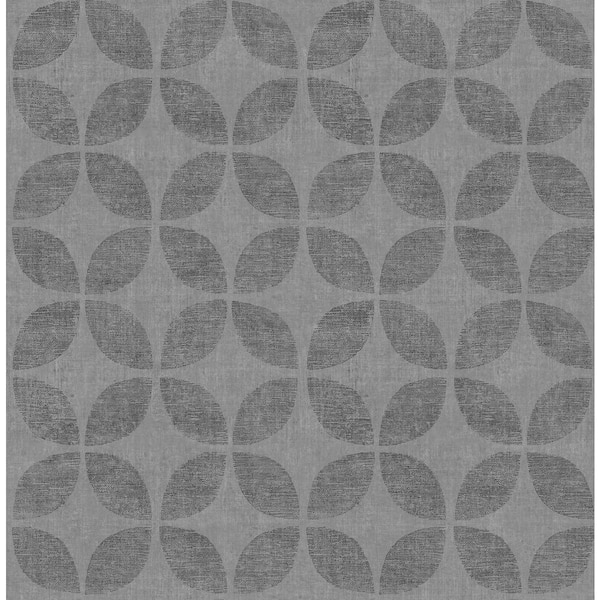 A-Street Prints Polaris Blue Geometric Paper Strippable Roll (Covers 56.4 sq. ft.)