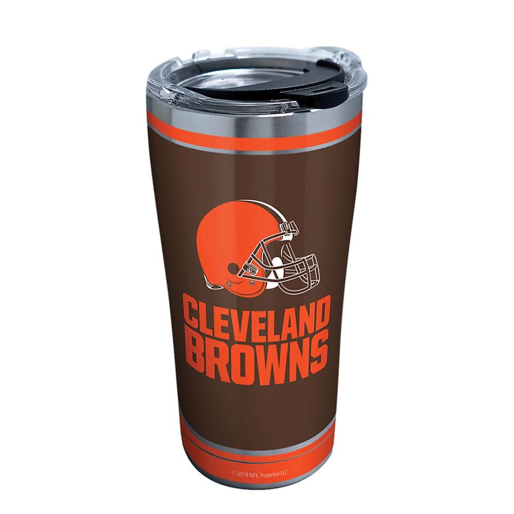 Cleveland Browns Stainless Steel Water Bottle With Wrap