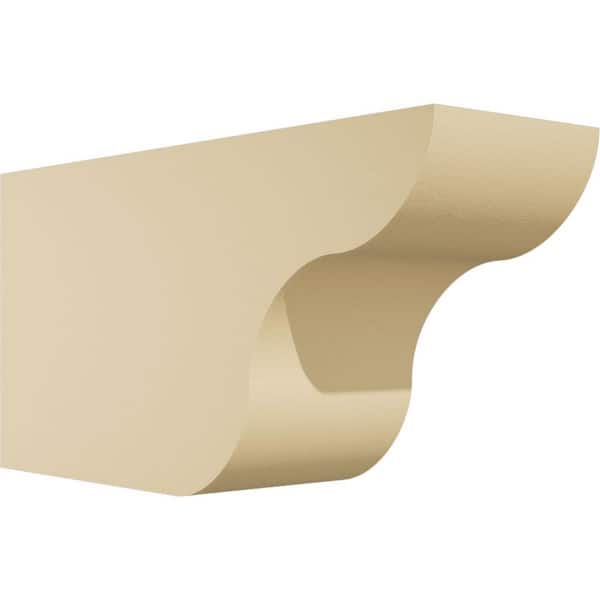 Ekena Millwork Standard Carmel 5 in. W x 8 in. H x 16 in. D Signature Urethane Rafter Tail Outlooker