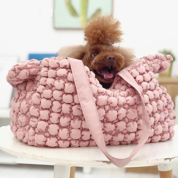 https://images.thdstatic.com/productImages/b1b99696-27b5-43eb-a5c6-0bc464ccd5f6/svn/pink-pet-life-dog-carriers-b102pk-c3_600.jpg