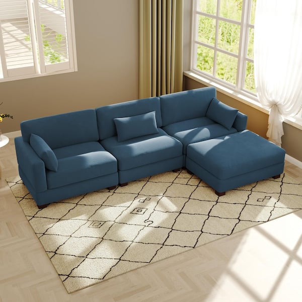 Have a question about Uixe 123 in. Square Arm 4-Piece