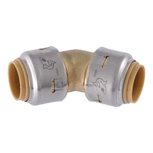 Max 1/2 in. Push-to-Connect Brass 45-Degree Elbow Fitting