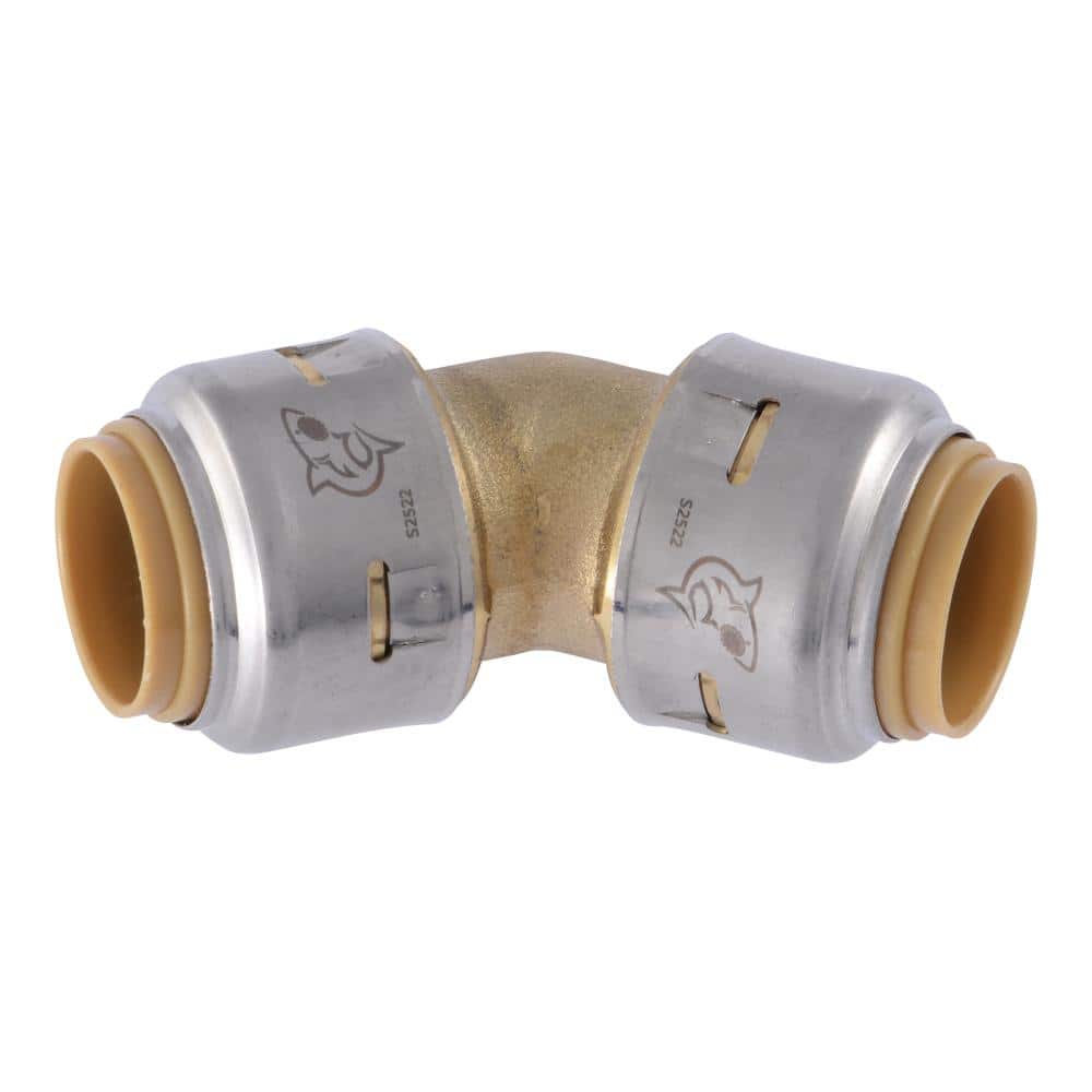 Max 1/2 in. Push-to-Connect Brass 45-Degree Elbow Fitting price history on PriceWatchPro