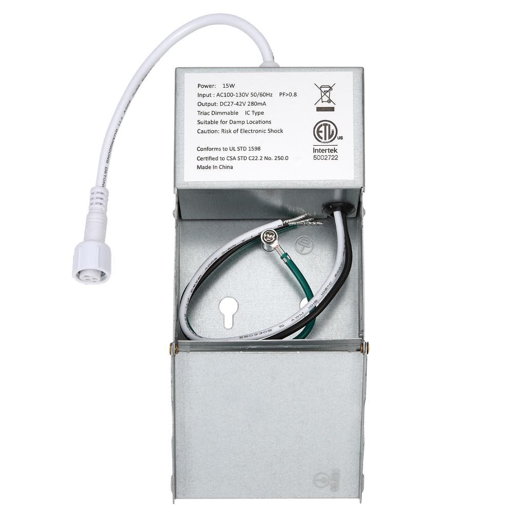 4-Inch White Aluminum LED Recessed Downlight with Junction Box
