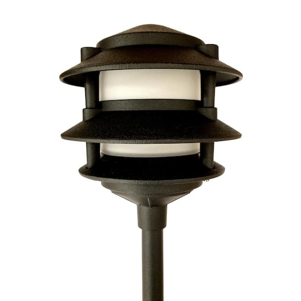 3 Tier Paa Pathway Light, Home Depot Landscape Lighting Low Voltage