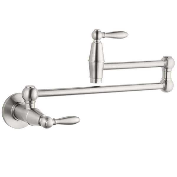 Pfister Port Haven Wall Mount Potfiller in Stainless Steel