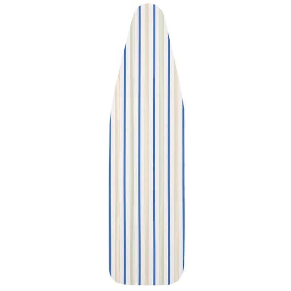 HOUSEHOLD ESSENTIALS Ultra 100% Cotton April Stripe Print Ironing Board Cover and Pad